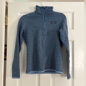 Patagonia Women’s Blue Zip-Up Fleece